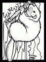coloriage castor 07