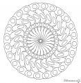 coloriage mandala 03