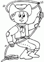 coloriage cowboy 09