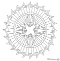 coloriage mandala 28