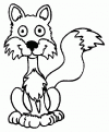 coloriage renard 13