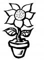 coloriage fleur 07