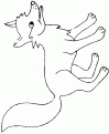 coloriage renard 14