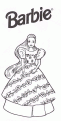 coloriage de barbie 01