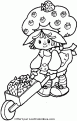 coloriage Charlotte aux fraises 34