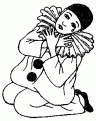 coloriage pierrot 03