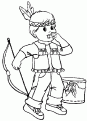coloriage indien 12