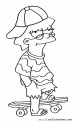 coloriage Simpsons 19