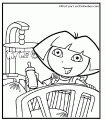 coloriage dora 76