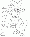 coloriage de mexicain 10
