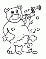 coloriage salle de bain 04