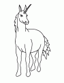 coloriage de licorne 16