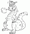 coloriage de dragon 01