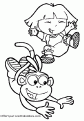 coloriage dora 33