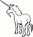 coloriage de licorne 02