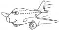 coloriage avion 08