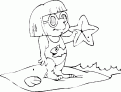 coloriage plage 13