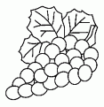 coloriage raisin 15