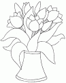 coloriage tulipe 20