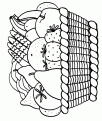 coloriage panier fruit 05