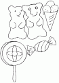 coloriage bonbon 07