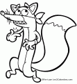 coloriage dora 24