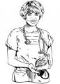 coloriage metier infirmi-re-181 28