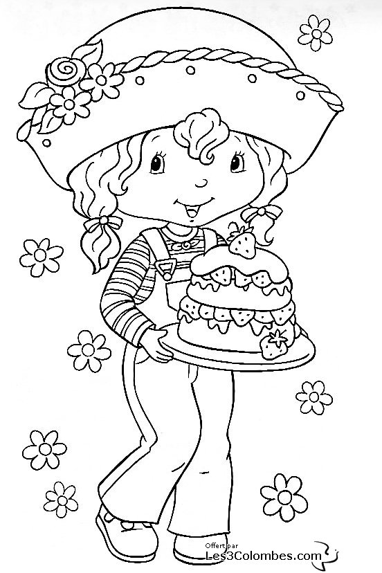 Charlotte aux fraises a imprimer 49