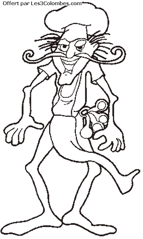 coloriage Charlotte aux fraises 14