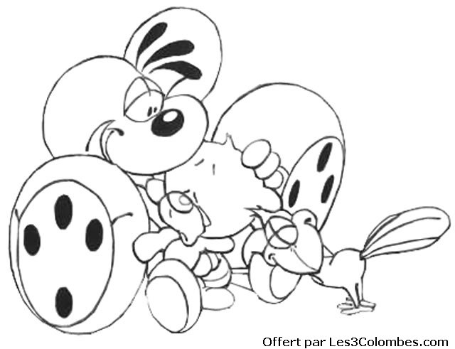 coloriage diddl 15