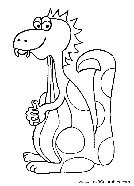 coloriage dragon 20
