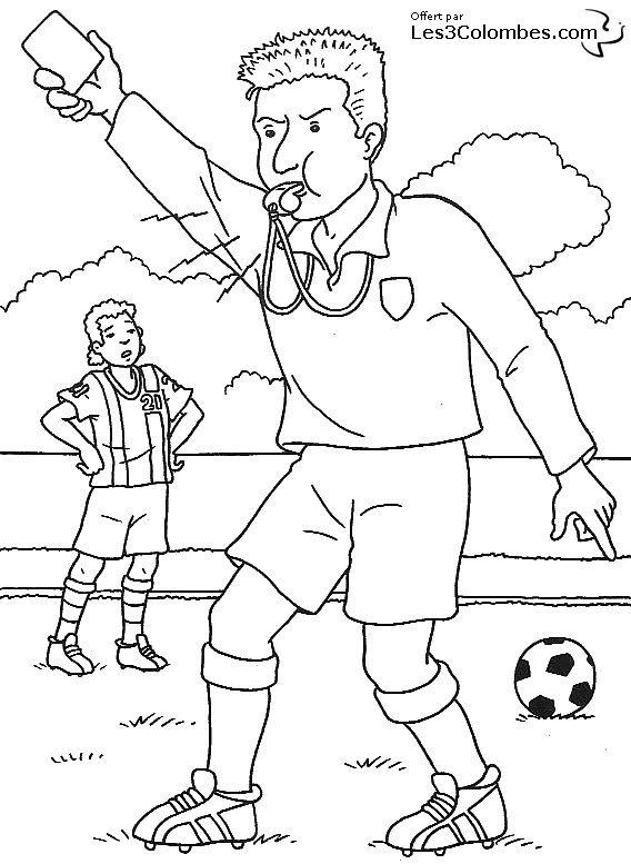 coloriage foot 07