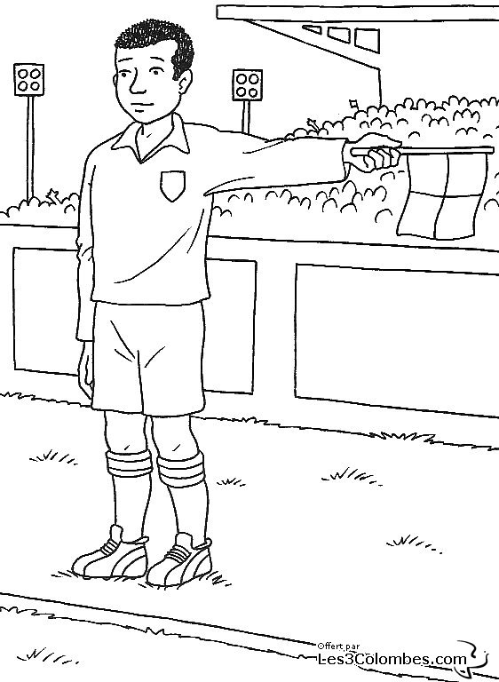 coloriage foot 10