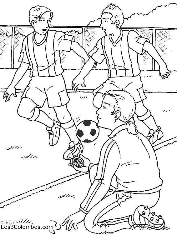 coloriage foot 11