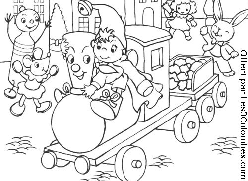 coloriage Oui-Oui 07