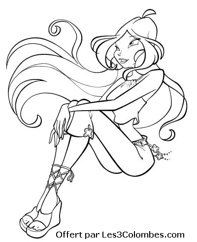 coloriage winx 141