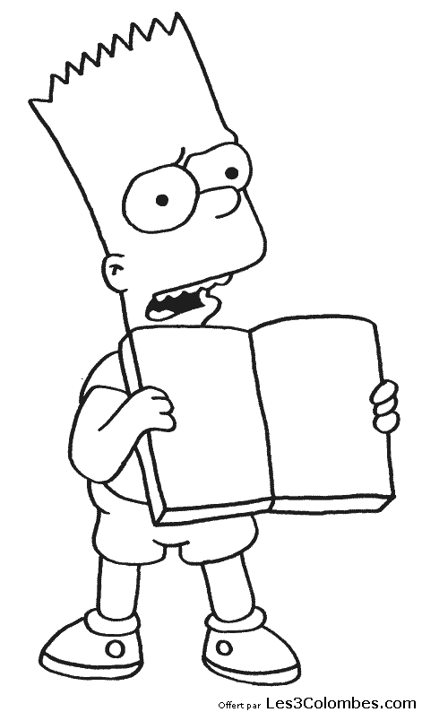 coloriage Simpsons 59