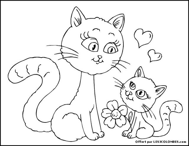 coloriages fete des mamans 3