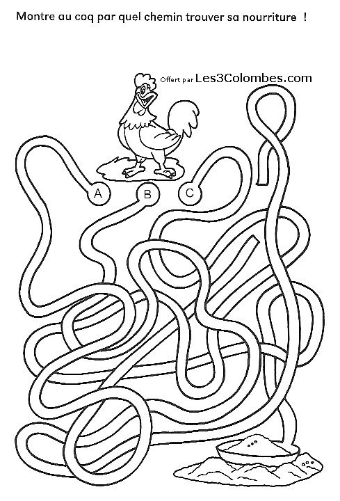 labyrinthe a imprimer 35