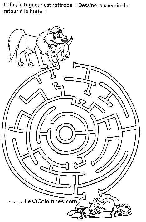labyrinthe dessins 43