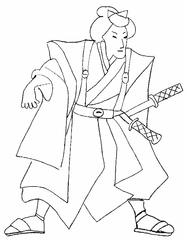 coloriage asiatique japonnais chinois 01