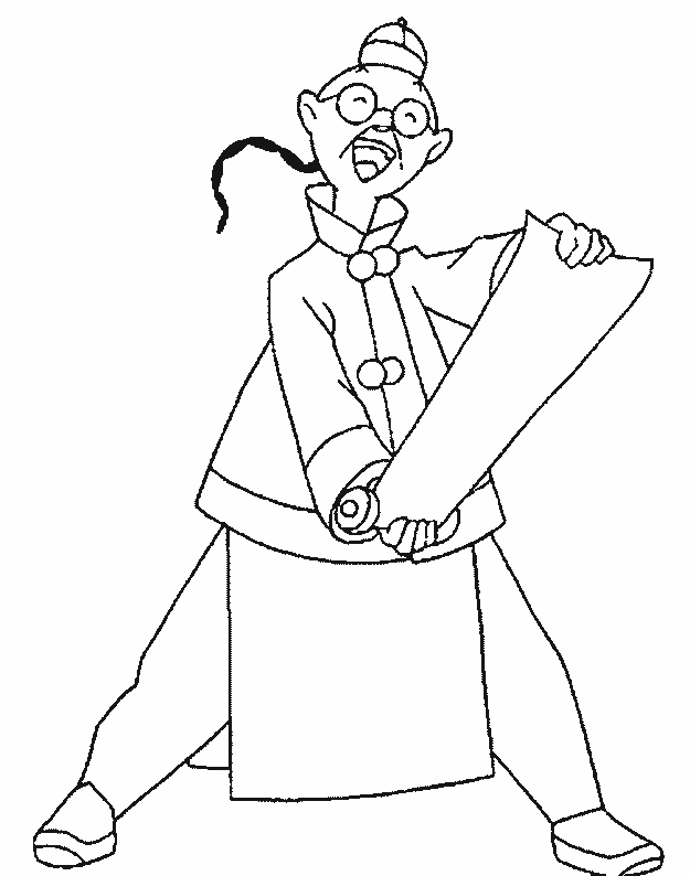 coloriage asiatique japonnais chinois 11
