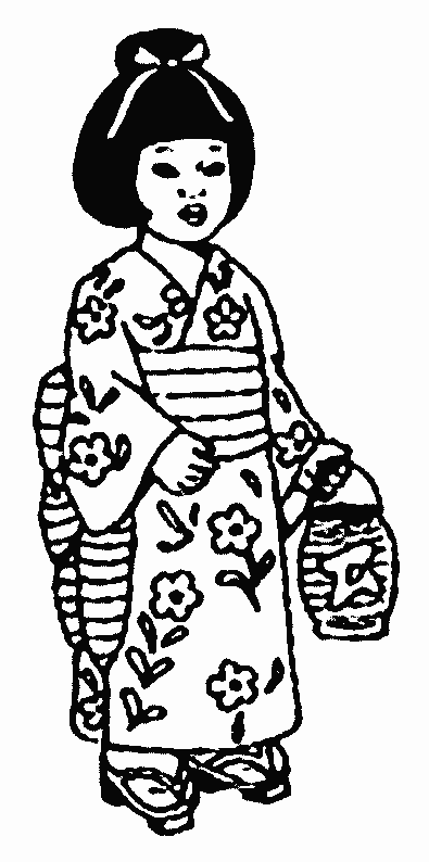 coloriage asiatique japonnais chinois 21