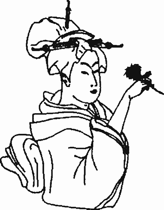 coloriage asiatique japonnais chinois 22
