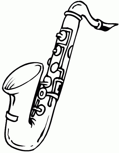 coloriage instrument musique 04