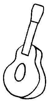 coloriage instrument musique 24