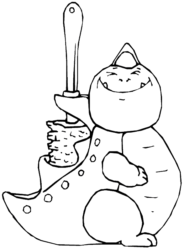 coloriage objet humour 14