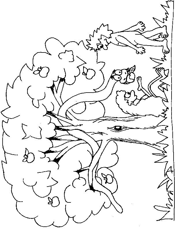 coloriage arbre 14
