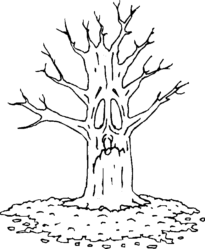 coloriage arbre 22