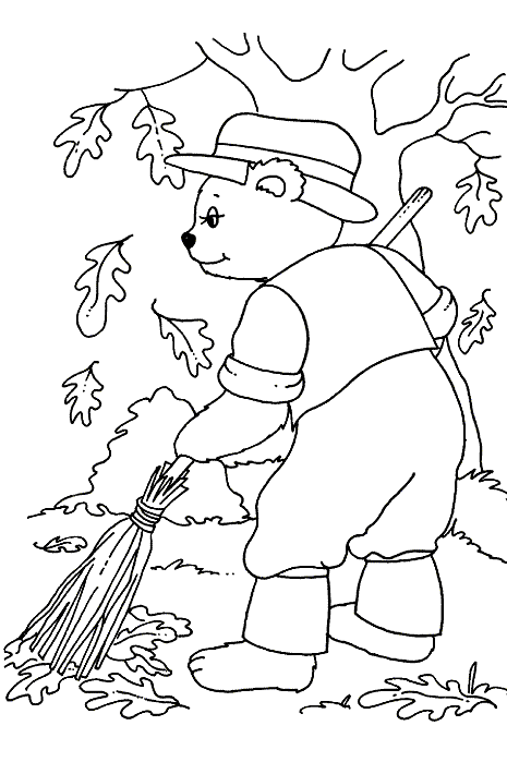 coloriage de l automne 02
